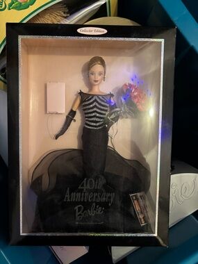 Barbie Collector Edition Black & Silver 40th Anniversary Doll